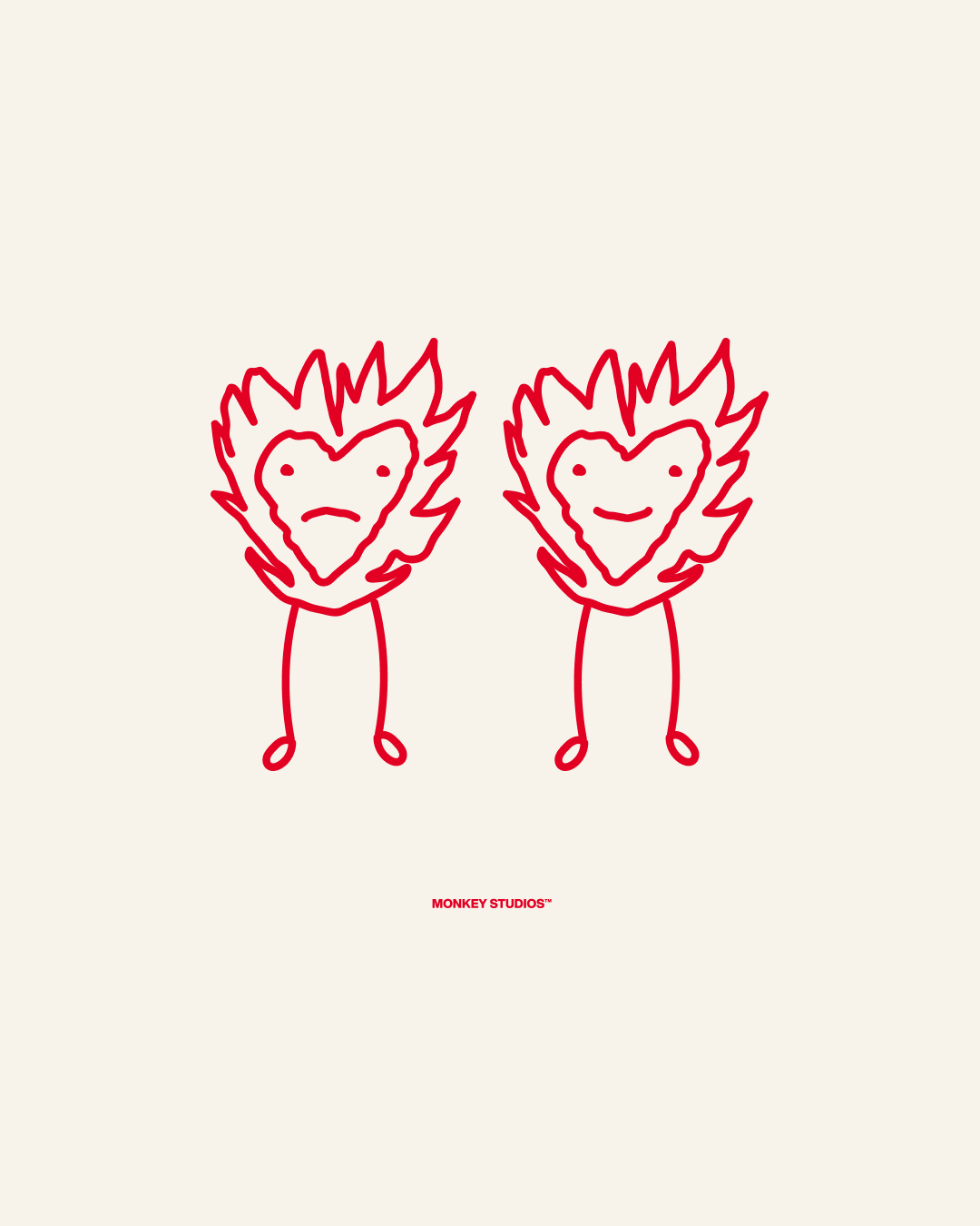 FIRE FRIENDS TEE