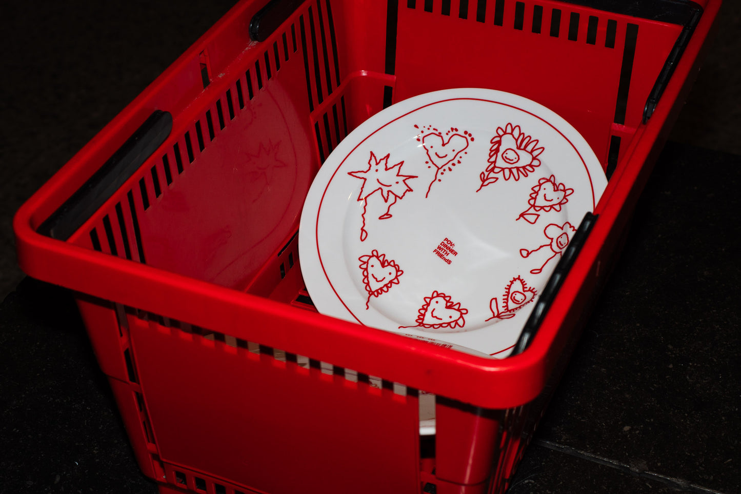 DINNER WITH FRIENDS PLATE