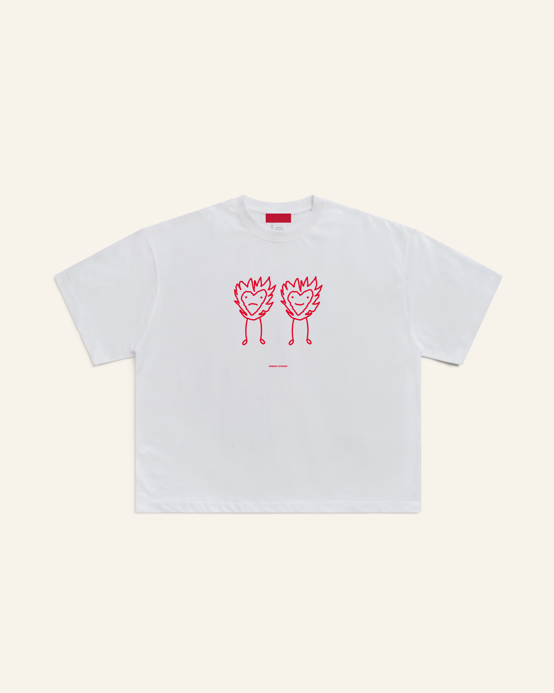 maosh 　48サイズ FIRE FRIENDS TEE – Monkey Studios™