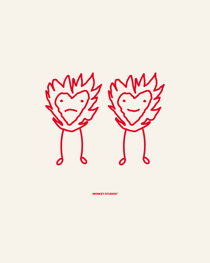 FIRE FRIENDS TEE